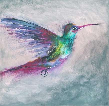 Hummingbird by Fiona Ferrero