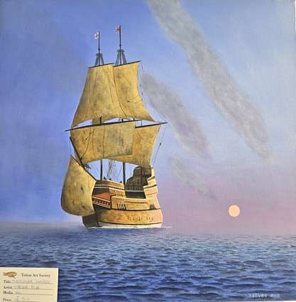 Mayflower Sunrise by Trevor Pike