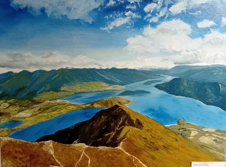Roy's Peak N.Z. by Ali Eldridge