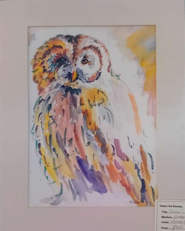 Owl by Muriel Hiscott Mills