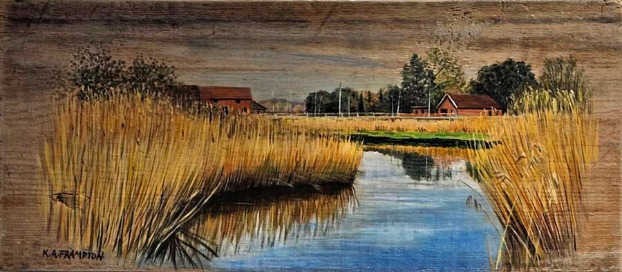 Eling Marshes by Karen Frampton