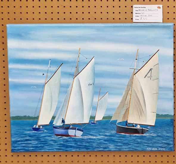 Racing at Yarmouth by Trevor Pike