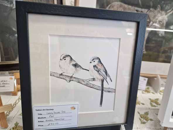Long Tailed Tits by Karen Frampton