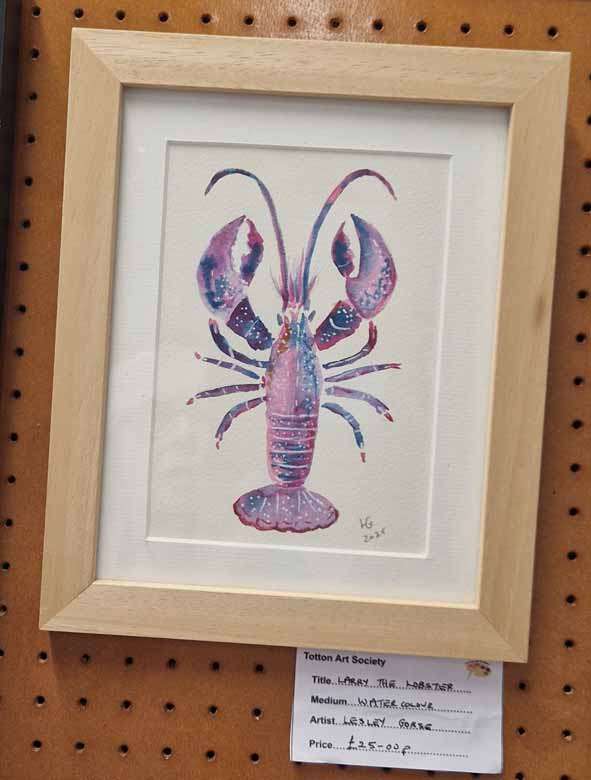 Larry the Lobster by Lesley Gorse