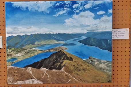 Roy's Peak N.Z. by Ali Eldridge