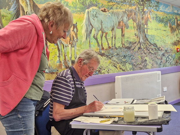 Afternoon Workshop at Calmore Community Centre