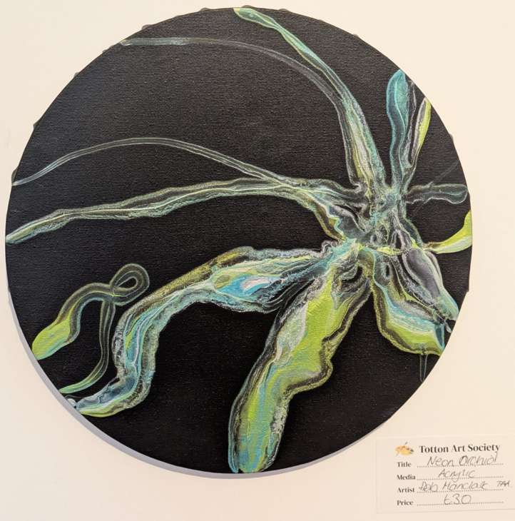 Neon Orchid by Deb Manclark