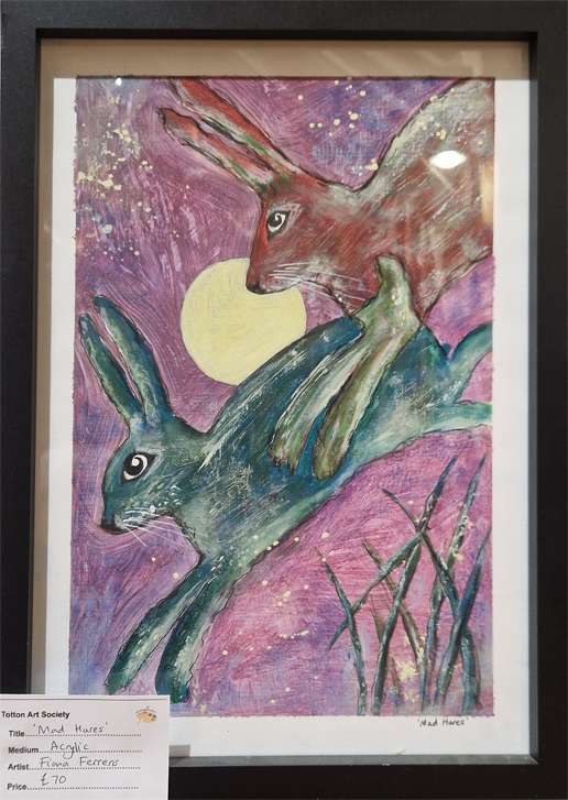 Mad Hares by Fiona Ferrero