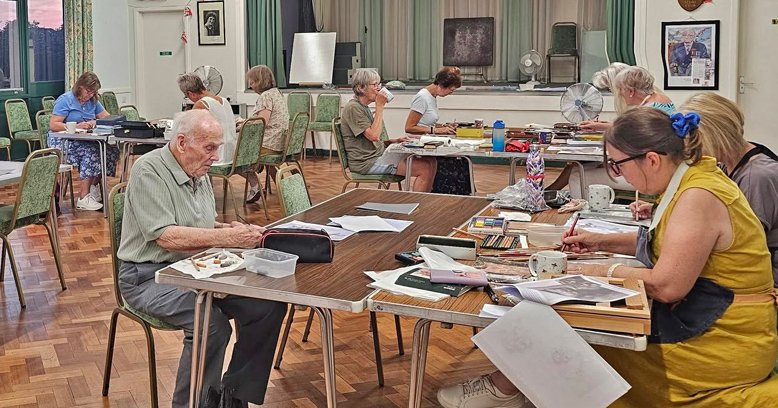 2026 July Pastel Workshop Evening with Tina
